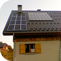 cateur thermique + photovoltaIque azimut solaire solution chauffage