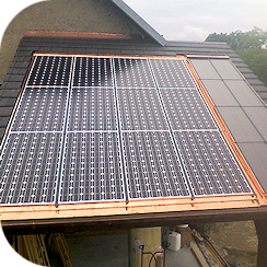 Couplage thermique/photovolta�que Vimines azimut solaire solution chauffage